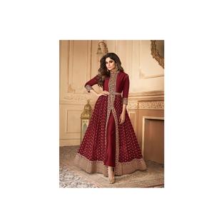 Nuevo Diseño de Moda, Vestido Anarkali de Georgette para Bodas y Fiestas, de Proveedor y Exportador Indio - Product Image 1