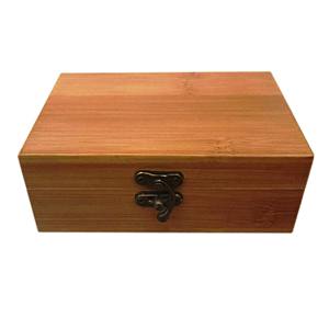 Boîte de rangement multifonction en bois massif noir poli sur mesure de 7 pouces pour cadeaux et artisanat, à suspendre au mur - Product Image 2