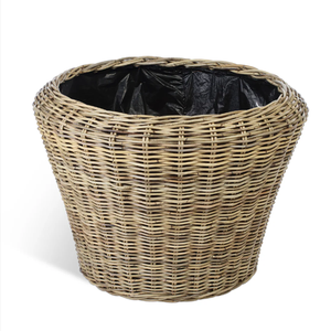 กระถางต้นไม้หวายทำมือสไตล์โบโฮวัสดุธรรมชาติดีไซน์วินเทจสำหรับสวนในบ้านขายส่งจากเวียดนาม - Product Image 3