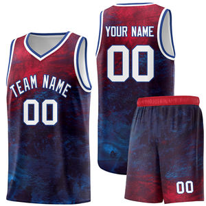 Conjunto de camiseta de baloncesto Reversible por sublimación personalizada 2025, uniforme transpirable de alta calidad para ropa de equipo de adultos - Product Image 2