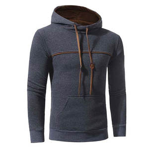 Sweat à capuche d'hiver pour homme le plus vendu, avec logo personnalisé, 100 % polyester/coton, motif écossais, polaire respirant, grandes tailles - Product Image 2
