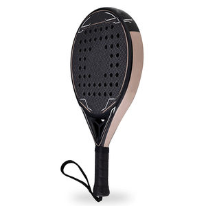 Raqueta de Pádel con Núcleo de Espuma EVA, Ligera, Absorbente de Sudor, Agarre Personalizado OEM, Marca Blanca/Negra, Forma de Diamante de Carbono 12K, Profesional - Product Image 3