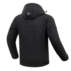 Veste Softshell pour moto, imperméable, respirante, équipement de protection pour les motards livreurs, couleur et logo personnalisables - Product Image 3