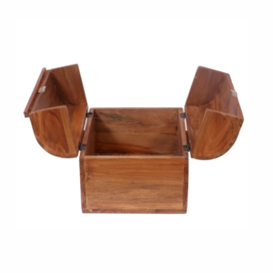 Boîte en bois massif de haute qualité, durable, avec une finition lisse et des joints étanches, parfaite pour le rangement et la décoration intérieure, en provenance d'Inde - Product Image 3