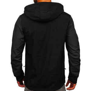 Chaqueta Parka cálida de invierno para hombre, abrigo de algodón con forro de Sherpa con capucha desmontable, ropa Popular para exteriores, abrigo ligero - Product Image 3