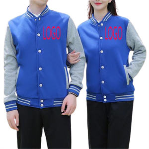 เสื้อเบสบอลทีมขนาดพลัสไซส์ของผู้ชายเสื้อโค้ทเลตเทอร์แมนสำหรับฤดูหนาวเสื้อแจ็คเก็ตกันลมแบบเย็บ - Product Image 6