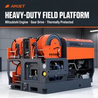 Nettoyeur de canalisations haute pression AMJET TS3070 18,5 GPM, machine de nettoyage de canalisations industrielle