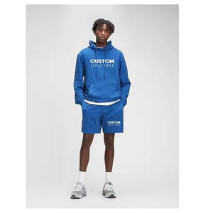 2025 mejor moda hombres ropa Casual alta calidad logotipo personalizado verano Pantalones cortos conjunto fabricación precio de venta - Product Image 1