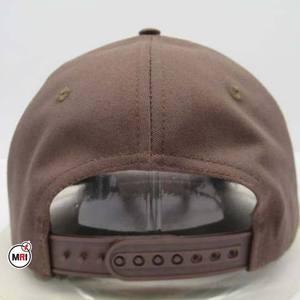 หมวกเบสบอล5แผงแบบไม่มีโครงสร้างทำจากผ้าฝ้ายครึ่งชิ้นหมวกปักลายหมวกแบบตาข่ายแบน - Product Image 5