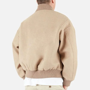 Personalizado Tallas grandes Moda Hombres Bomber Varsity Chaquetas Casual Impermeable Ligero Chaqueta cortavientos para los hombres - Product Image 4