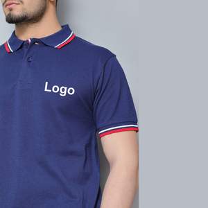 Customized Designer Polo Shirts Golf Polo Custom Logo Embroidery & Printing Short Sleeve Casual Breathable <b>Knitted</b> Cotton Polos - Product Image 2