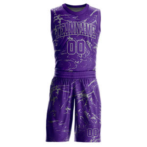 Uniforme de baloncesto de secado rápido de diseño único Conjunto de ropa deportiva disponible en todos los colores - Product Image 3