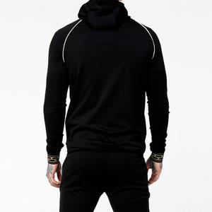 Ensemble pull-over survêtement uni de couleur unie de poids lourd fabricant d'hiver ensemble de sweat à capuche surdimensionné personnalisé en gros - Product Image 4