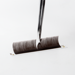 Cils faciles à poser, brun mat, vente chaude, extensions de cils mates, faciles à poser, personnalisables, fournitures de cils bruns en gros - Product Image 1