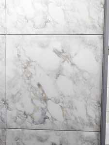 กระเบื้องพอร์ซเลนผิวมันเงางามสีโรสโกลด์600*600มม. ลายไม้มองหาห้องน้ำผนังวิลล่าและพื้นโถง - Product Image 2