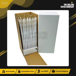 Énorme vente sur la meilleure qualité 83/26MM taille fumer blanchi pur riz pâte de bois personnalisé pré-roulé cônes boîtes en vrac emballage - Product Image 4