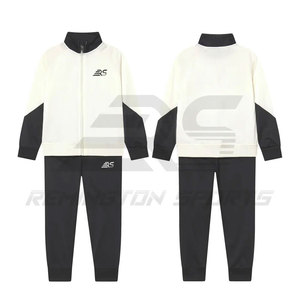 Vente en gros d'usine de polyester | Survêtement pour enfants | Survêtement de haute qualité avec Logo personnalisé pour enfants - Product Image 4