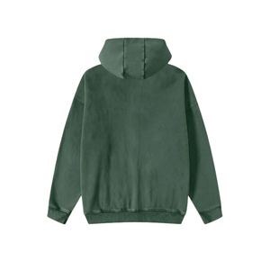 Mejor fabricación Hombres Oversize Outdoor Wear Acid Wash Hoodies Calidad superior Último estilo Hombres Sudaderas con cremallera desgastadas - Product Image 2