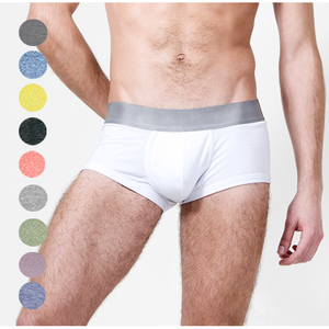 Boxers pour hommes sur mesure en gros – Fourniture en vrac – Prix FOB 1,05-1,30 $ – MOQ 500 – Écologiques, séchage rapide, 100 % coton - Product Image 2