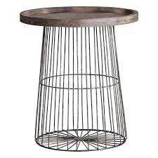 Tables avec cadre en acier, pour salon, chambre à coucher, naturel - Product Image 2