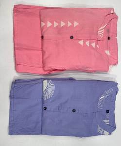 Conjunto de Cordón con Estampado Jaipur para Mujer, Corte en A |   Algodón Puro con Hermoso Borde para Ropa Étnica de Verano - Product Image 4