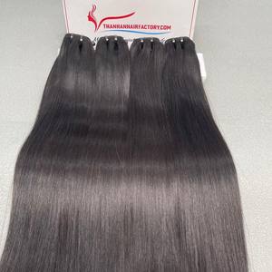 LISTO PARA ENVIAR 100% Cabello humano vietnamita Bonestright Extensiones de color negro Trama de cabello Venta al por mayor La mejor calidad de un gran proveedor - Product Image 2