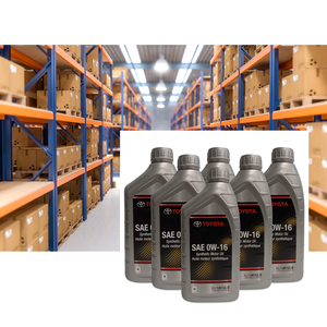 0W-16น้ำมันเครื่องสังเคราะห์ระดับพรีเมียมของโตโยต้าสำหรับการทำงานที่ราบรื่นและอายุการใช้งานเครื่องยนต์ยาวนาน - Product Image 2