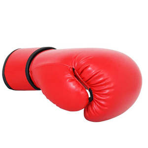Guantes de Boxeo de Piel Sintética PU Ligeros y Transpirables con Logotipo Personalizado al por Mayor, Cierre de Velcro, Diseño Personalizado para Profesionales - Product Image 4