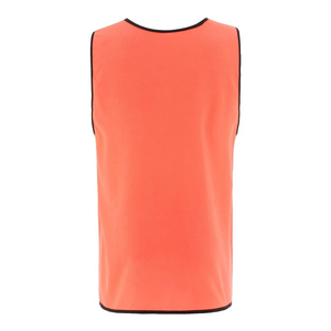 Chaleco Deportivo Unisex de Malla Naranja, Sin Mangas, Transpirable, para Adultos, Todas las Temporadas, Corte Regular, Cuello en V - Product Image 2