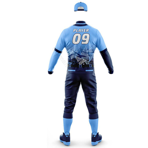 2025 Comfortable Team Wear Uniform <b>Set</b> Custom Wear <b>Baseball</b> Uniform High Quality 100% Polyester Anti-Bacterial Breathable Quick - Product Image 4