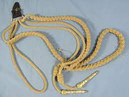 OEM por encargo al por mayor Hombro Aiguillette shineGold Wire Aiguillette Gold Wire Cord con tamaño de color personalizado y la impresión del logotipo - Product Image 3