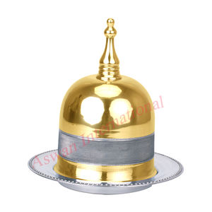 Bandeja para servir Koozy con diseño de tulipán, cuencos dorados y plateados para mesa, cocina, decoración de frutas secas pulidas, bandeja para servir con forma elegante - Product Image 5