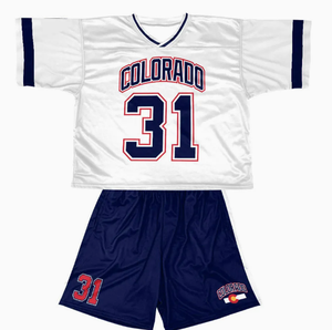 Custom manga corta Lacrosse uniformes elegante Impresión digital Jersey para hombres y mujeres OEM ODM servicio - Product Image 2