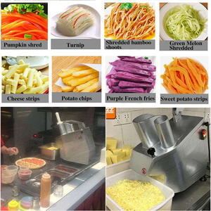 Cortadora eléctrica de verduras de cebolla y patata de acero inoxidable - Product Image 3