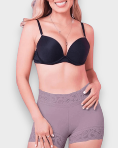 Pantalones cortos de plástico de encaje a la cadera Fajas colombianas pecho abierto moldeador de alta compresión aplanar <span class=keywords><strong>Abdomen</strong></span> Control de barriga fajas cintura - Product Image 6
