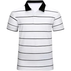 Men Polo Shirts New Design Casual Plain Golf Men Polo T-Shirts 100% Cotton Embroidered Customized Logo Color Polo Shirt