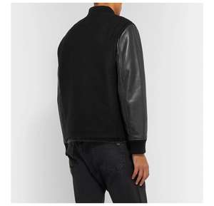 Conception d'impression personnalisée coupe-vent Letterman Train veste brodée Bomber vestes universitaires pour hommes vestes universitaires de haute qualité - Product Image 3