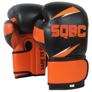 Guantes de boxeo cómodos para entrenamiento de lucha Guantes de boxeo con logotipo personalizado profesional Guantes de entrenamiento para niños - Product Image 5