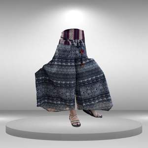 Style Naga Sarouel Confortable Coupe Décontractée 100% Toile de Coton Respirant Écologique Activités Quotidiennes Mode Ethnique - Product Image 4