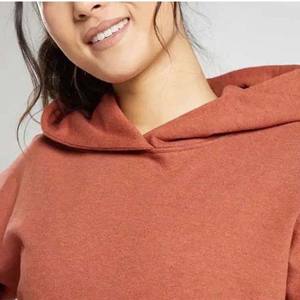 Sudaderas con capucha de algodón informales de lana estampadas y sólidas para mujer, ropa de calle cálida de invierno, suéter de moda, sudaderas con capucha holgadas - Product Image 4