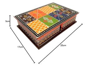 Caja de Joyería de Madera Impresa Hecha a Mano con Acabado de Madera Premium, Diseños y Empaque Personalizados - Product Image 2