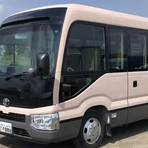 VENTAS CALIENTES PARA 2018 To yo ta Coaster 29 plazas con asientos de cuero usado dirección izquierda - Product Image 1