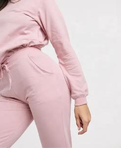 Ensemble unique de survêtements d'été solides pour femmes, vêtements de jogging, manches longues, polyester/coton, polaire, respirant, à capuche, stylé. - Product Image 4