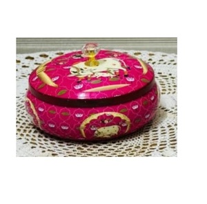 Top Trending Product Home Kitchenware <b>Decorative</b> Eco-Friendly Gold Plated Metal Storage Canisters With Bird Design <b>Lid</b> - Product Image 6