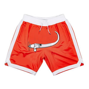 Short de sport de basket-ball pour hommes sur mesure 100% polyester Style décontracté solide avec fermeture à la taille élastique au design brodé - Product Image 1