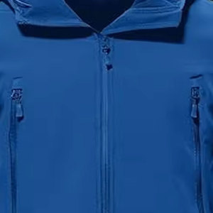 High Quality <b>Winter</b> Men's Softshell Jacket with Stand Collar and Front Logo Customizable Eco-Friendly Breathable - Product Image 6