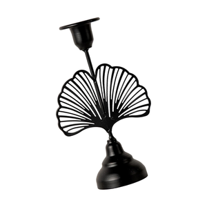 Candelabro Navideño de Hierro Forjado, Hecho a Mano, Resistente, con Recubrimiento de Polvo Negro, Forma Personalizable para Mesa de Comedor - Product Image 2