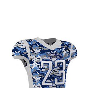 Uniforme de fútbol americano Diseño de moda con etiqueta personalizada de secado rápido y multicolor Conjuntos cómodos de manga corta a un precio - Product Image 3