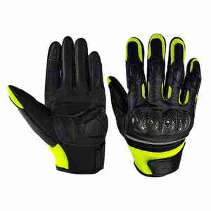 Gants de moto de course avec logo personnalisé de haute qualité du fournisseur direct de l'usine en cuir tendance pour la moto Vêtements de course automobile - Product Image 1