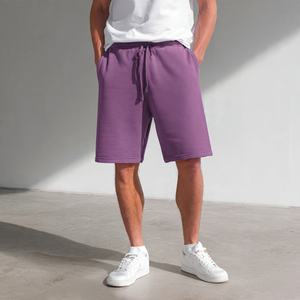 Conjunto de Pantalones Cortos Deportivos de Dos Piezas para Hombre, Estilo Urbano, Ecológicos, Transpirables, con Forro Polar de Poliéster/Algodón - Product Image 3